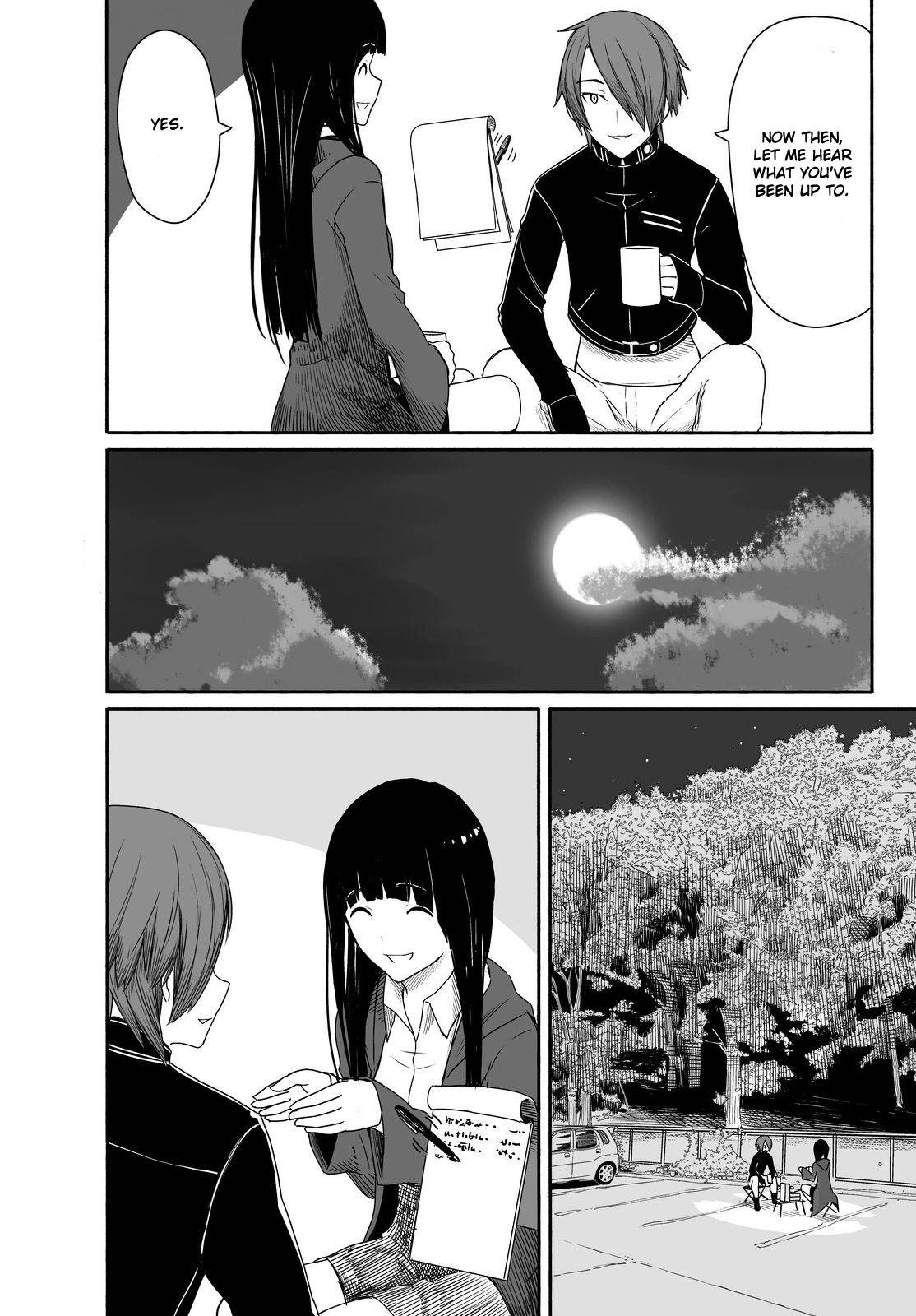 Flying Witch (ISHIZUKA Chihiro) Chapter 22 page 17 - Chapter 22: The scent of tobacco, gasoline and coffee