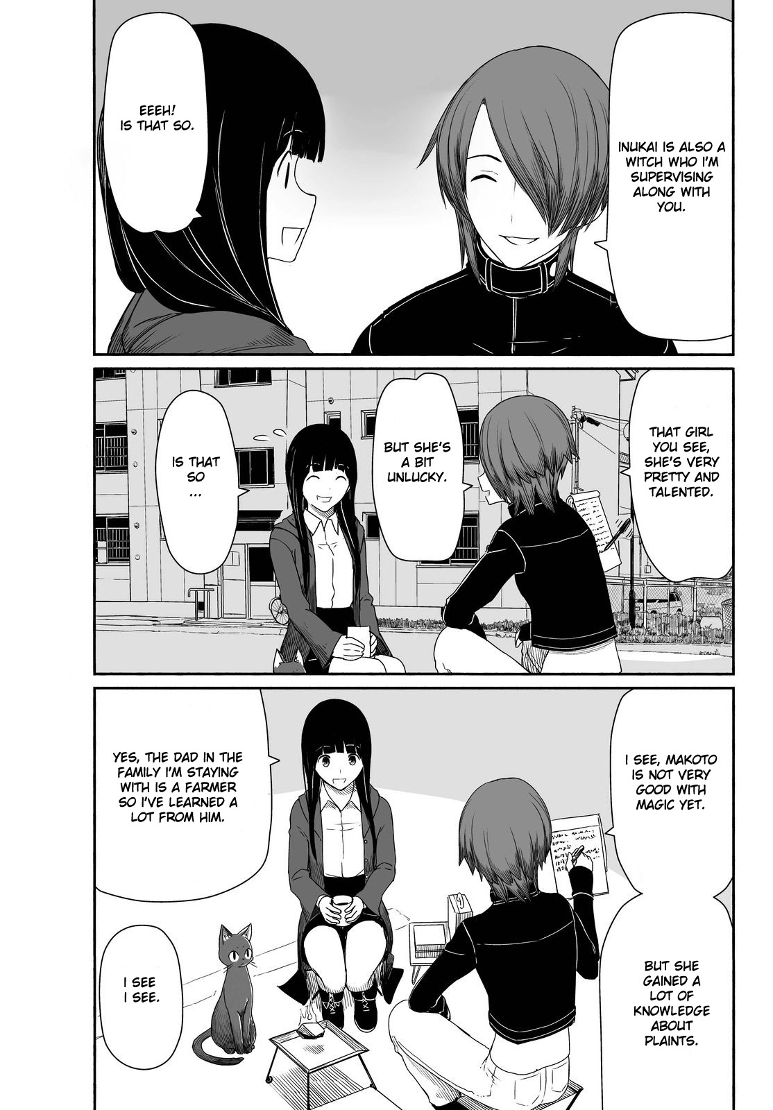 Flying Witch (ISHIZUKA Chihiro) Chapter 22 page 19 - Chapter 22: The scent of tobacco, gasoline and coffee