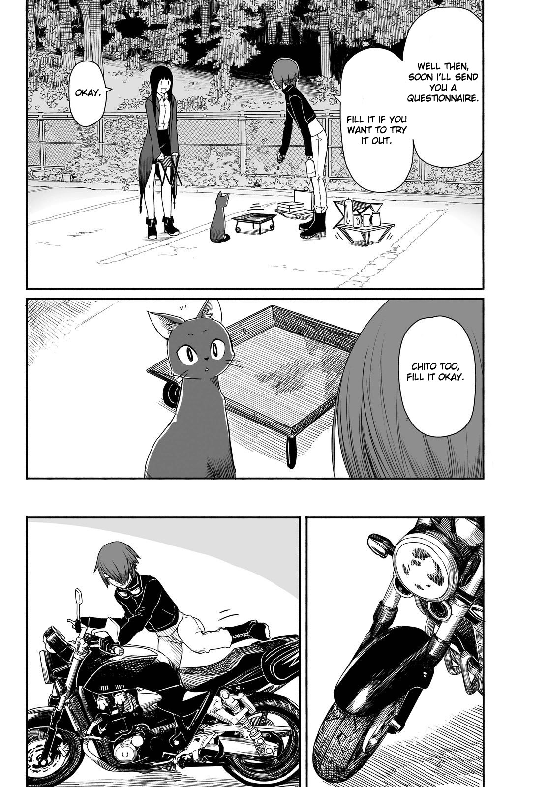 Flying Witch (ISHIZUKA Chihiro) Chapter 22 page 22 - Chapter 22: The scent of tobacco, gasoline and coffee
