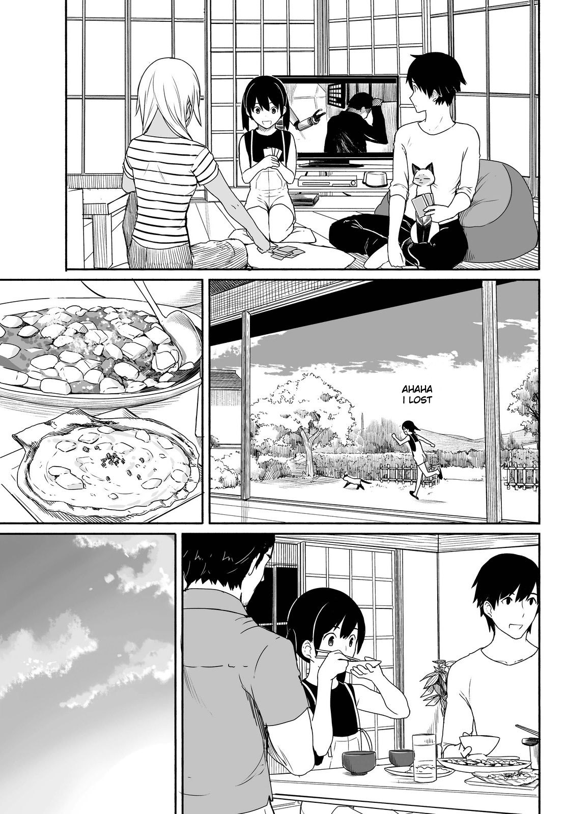 Flying Witch (ISHIZUKA Chihiro) Chapter 22 page 5 - Chapter 22: The scent of tobacco, gasoline and coffee