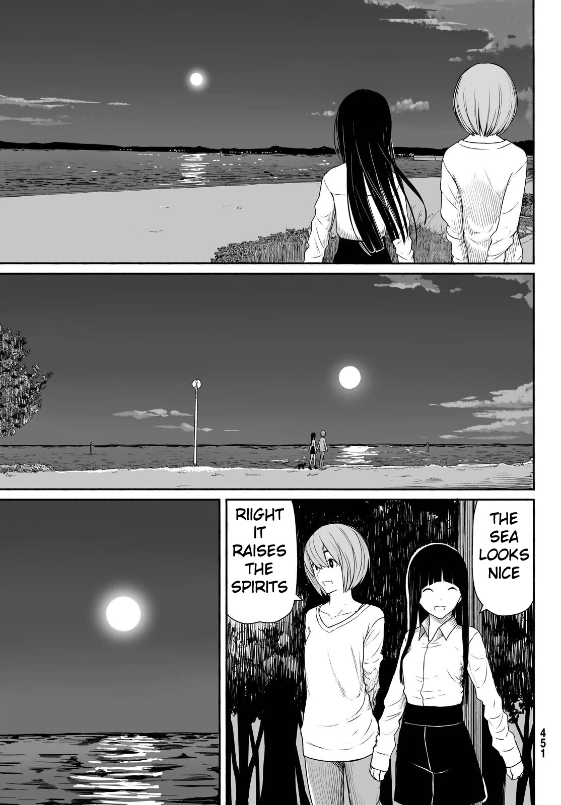 Flying Witch (ISHIZUKA Chihiro) Chapter 23 page 13 - Chapter 23: Rabbit catching on a spring day
