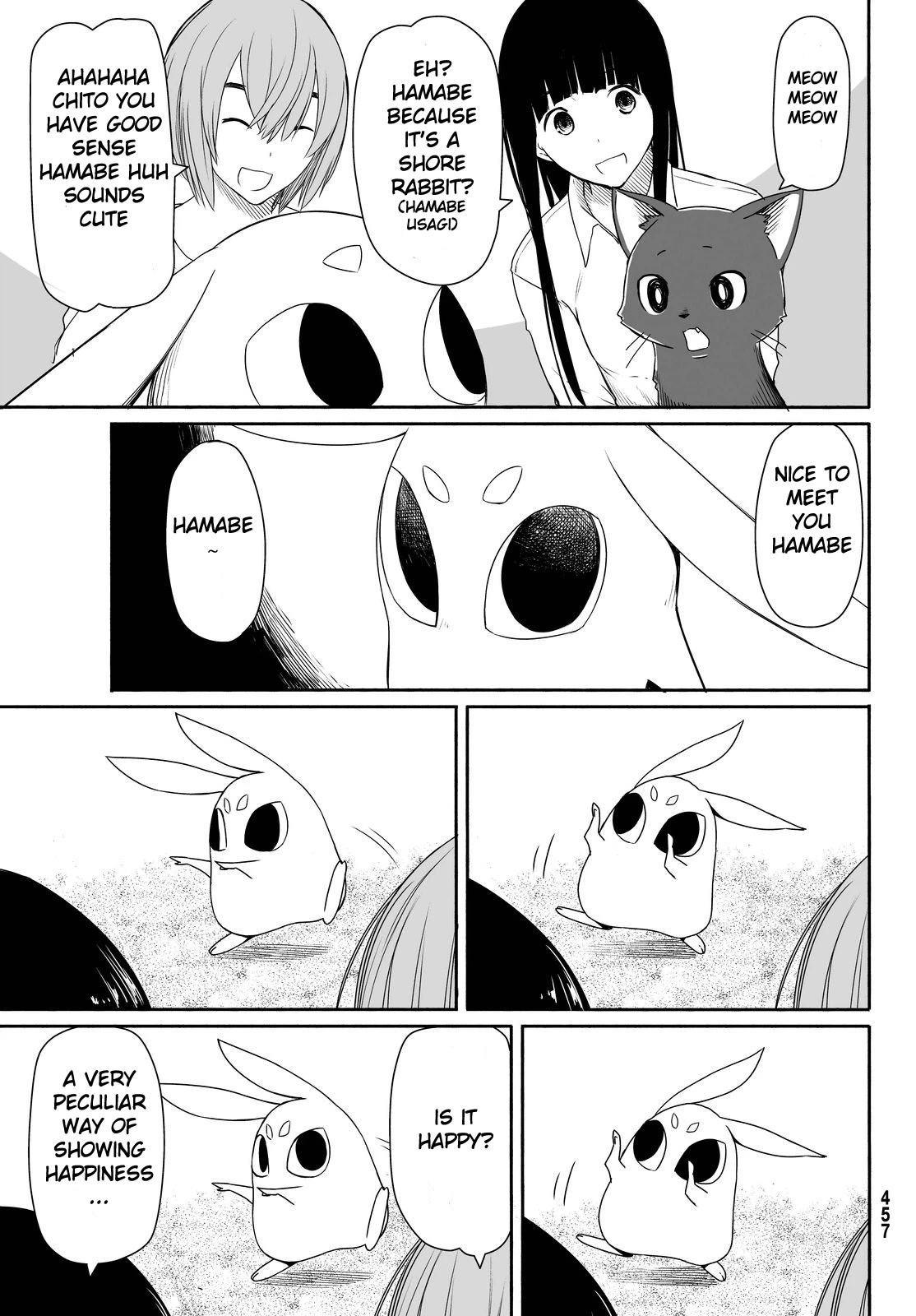 Flying Witch (ISHIZUKA Chihiro) Chapter 23 page 19 - Chapter 23: Rabbit catching on a spring day