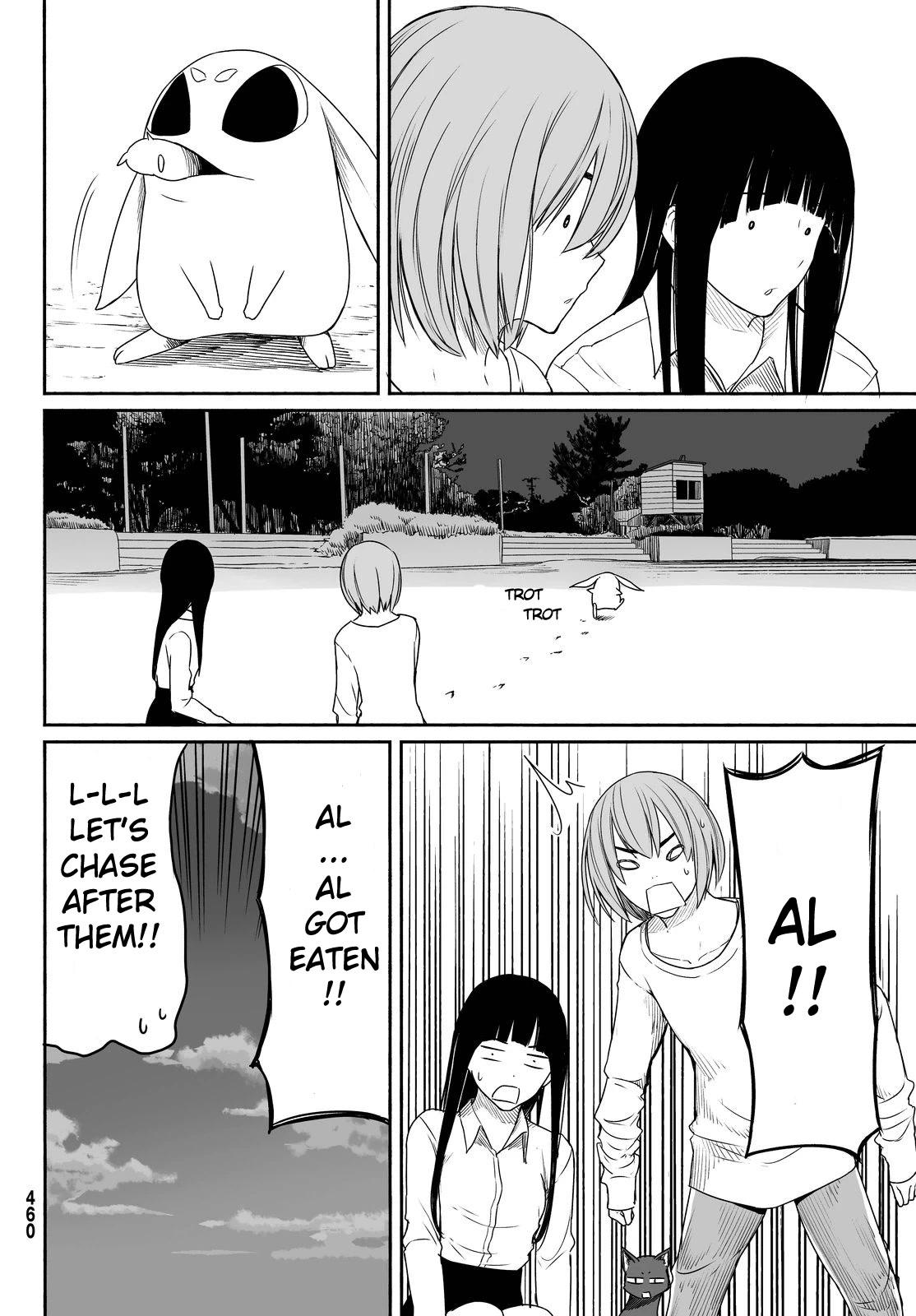 Flying Witch (ISHIZUKA Chihiro) Chapter 23 page 22 - Chapter 23: Rabbit catching on a spring day