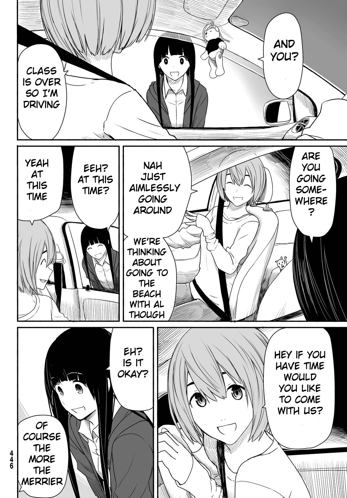 Flying Witch (ISHIZUKA Chihiro) Chapter 23 page 8 - Chapter 23: Rabbit catching on a spring day