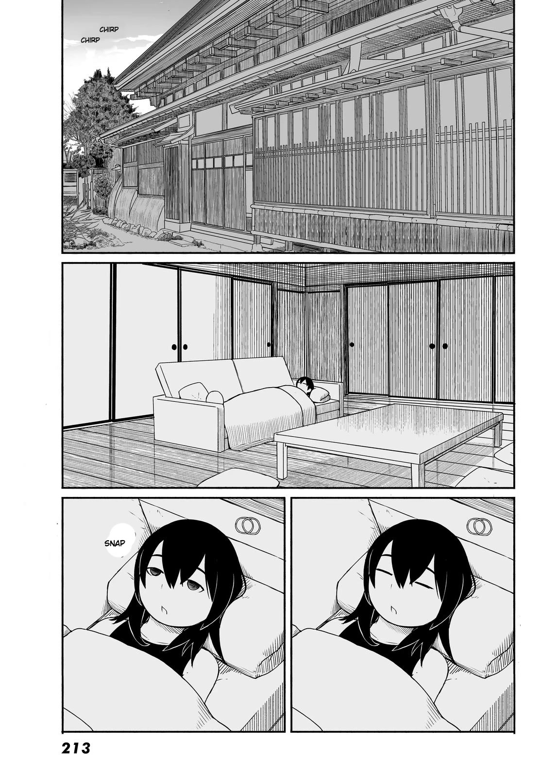 Flying Witch (ISHIZUKA Chihiro) Chapter 24 page 1 - Chapter 24: A Rabbit's Handstand
