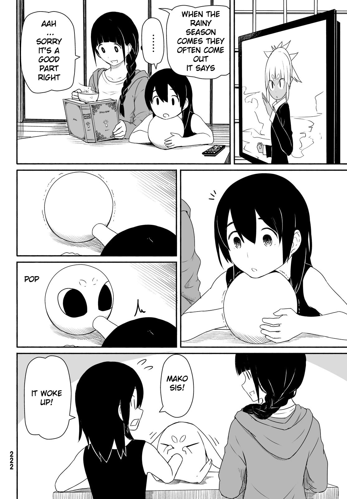 Flying Witch (ISHIZUKA Chihiro) Chapter 24 page 10 - Chapter 24: A Rabbit's Handstand