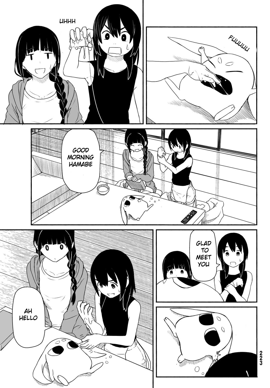 Flying Witch (ISHIZUKA Chihiro) Chapter 24 page 11 - Chapter 24: A Rabbit's Handstand