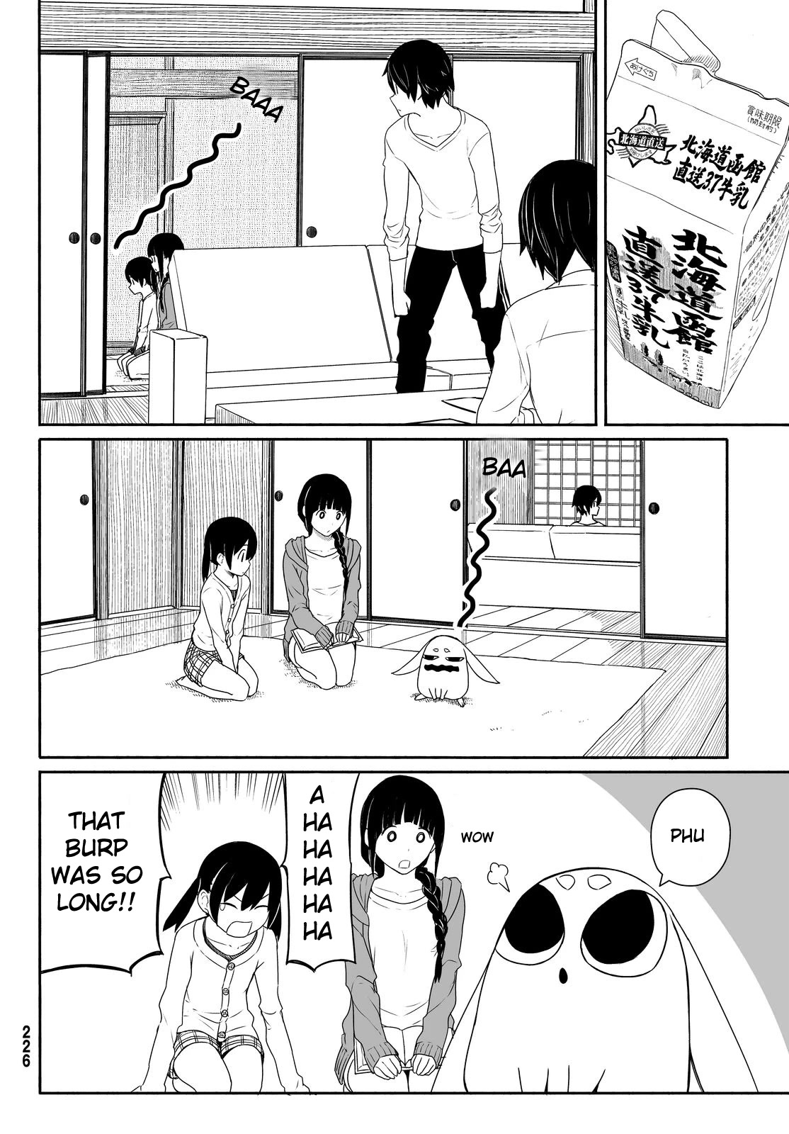 Flying Witch (ISHIZUKA Chihiro) Chapter 24 page 14 - Chapter 24: A Rabbit's Handstand