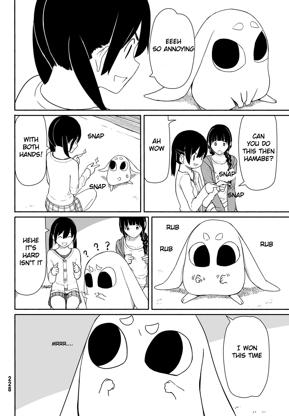 Flying Witch (ISHIZUKA Chihiro) Chapter 24 page 16 - Chapter 24: A Rabbit's Handstand