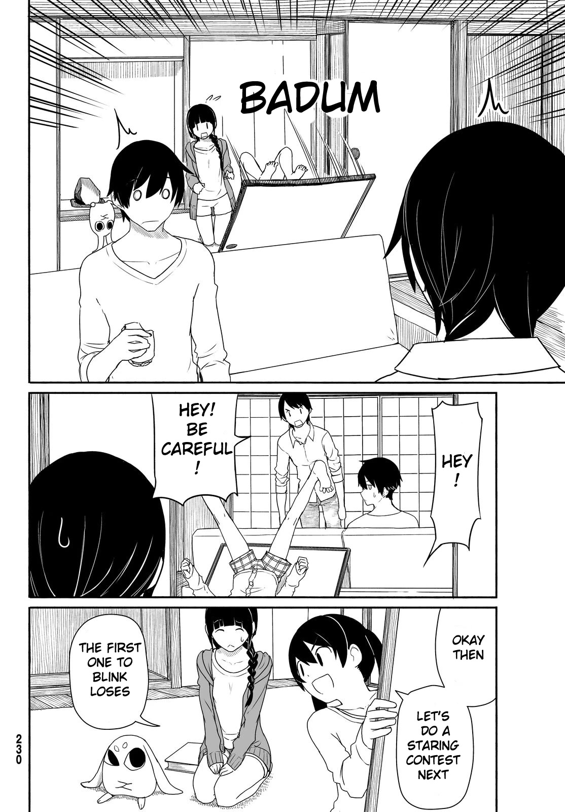 Flying Witch (ISHIZUKA Chihiro) Chapter 24 page 18 - Chapter 24: A Rabbit's Handstand