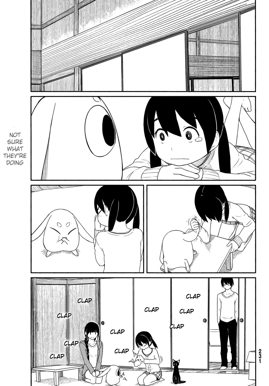 Flying Witch (ISHIZUKA Chihiro) Chapter 24 page 19 - Chapter 24: A Rabbit's Handstand