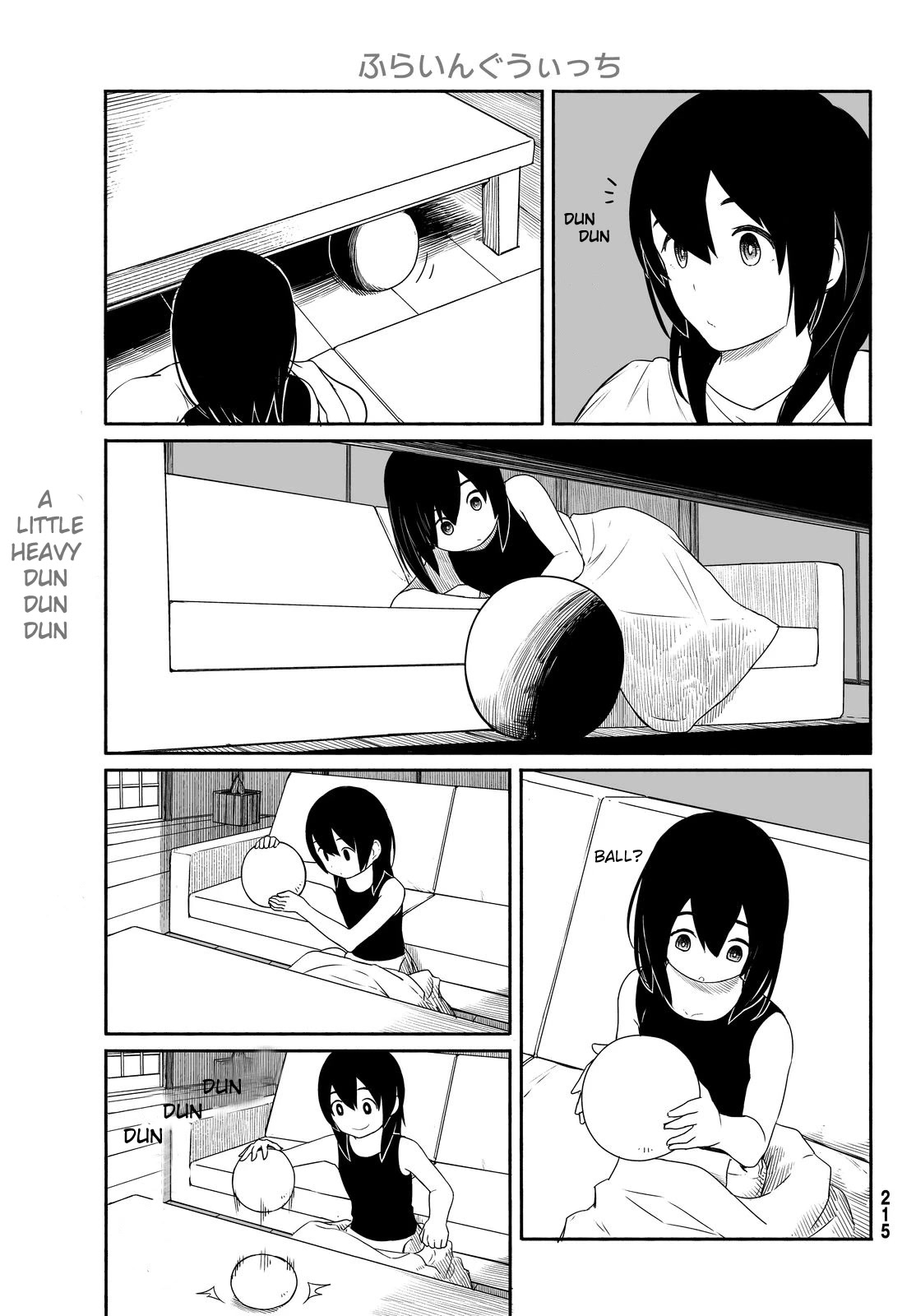 Flying Witch (ISHIZUKA Chihiro) Chapter 24 page 3 - Chapter 24: A Rabbit's Handstand