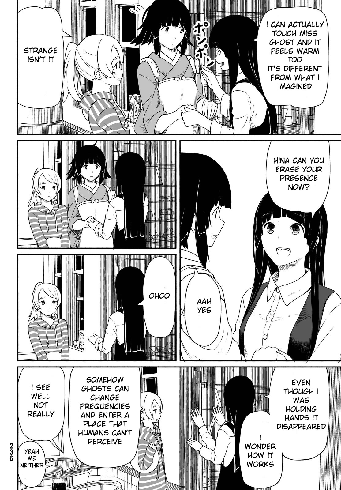Flying Witch (ISHIZUKA Chihiro) Chapter 26 page 4 - Chapter 26: Bad mood on a rainy day