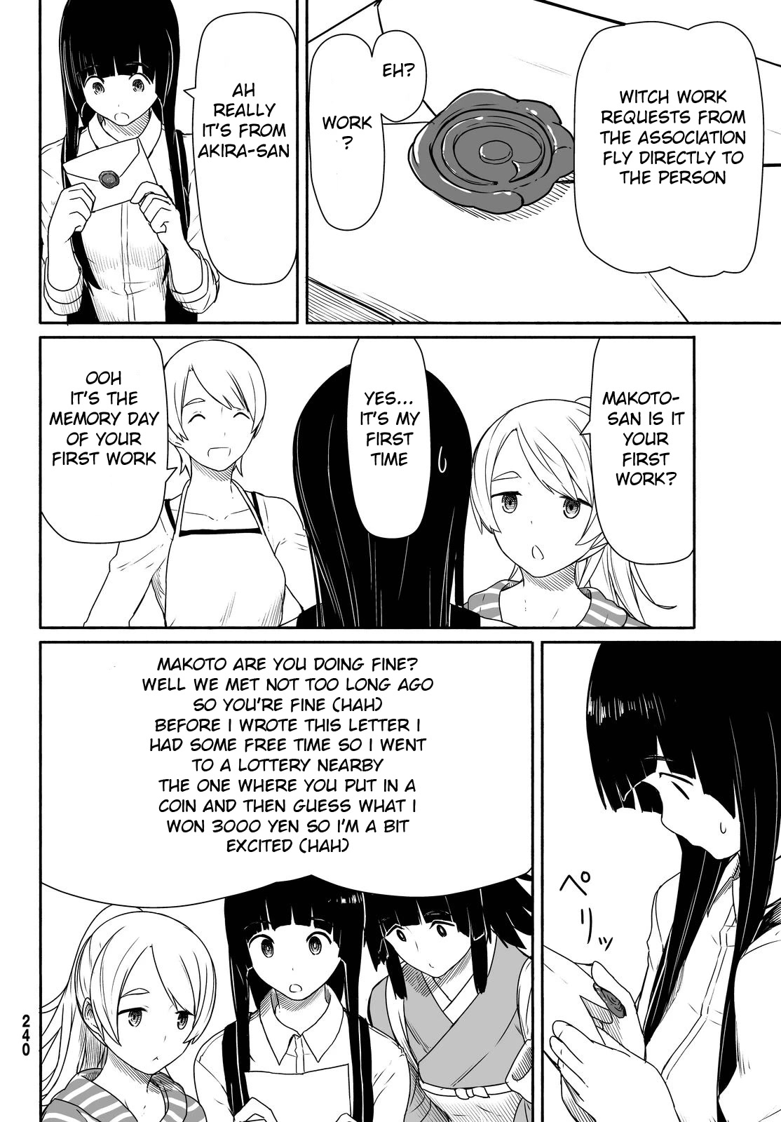 Flying Witch (ISHIZUKA Chihiro) Chapter 26 page 8 - Chapter 26: Bad mood on a rainy day