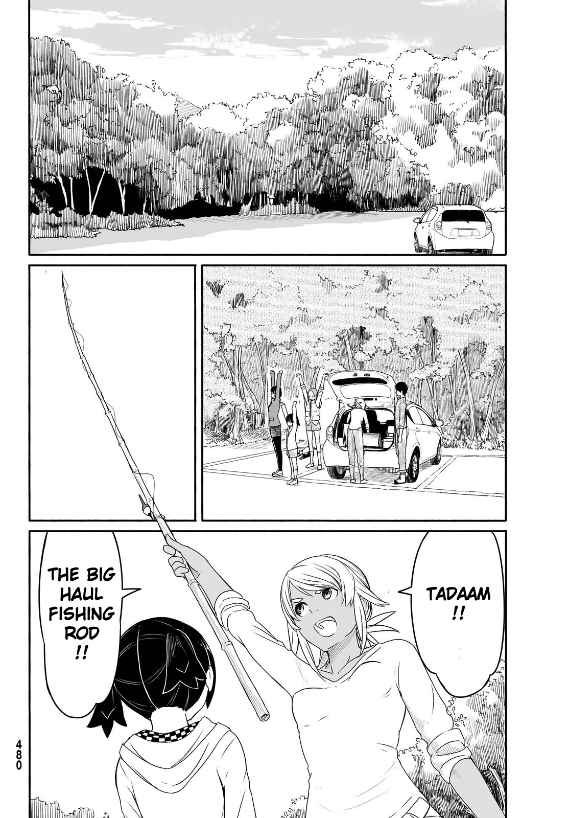 Flying Witch (ISHIZUKA Chihiro) Chapter 27 page 10 - Chapter 27: The Thai catches shrimps