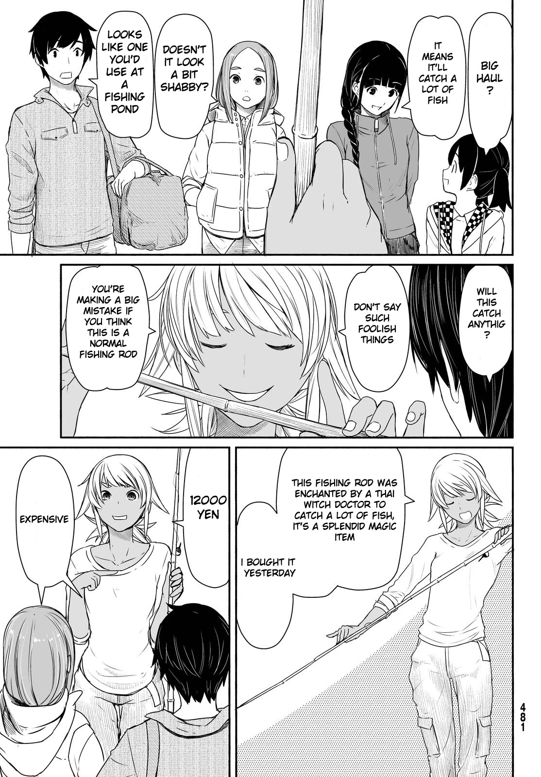 Flying Witch (ISHIZUKA Chihiro) Chapter 27 page 11 - Chapter 27: The Thai catches shrimps