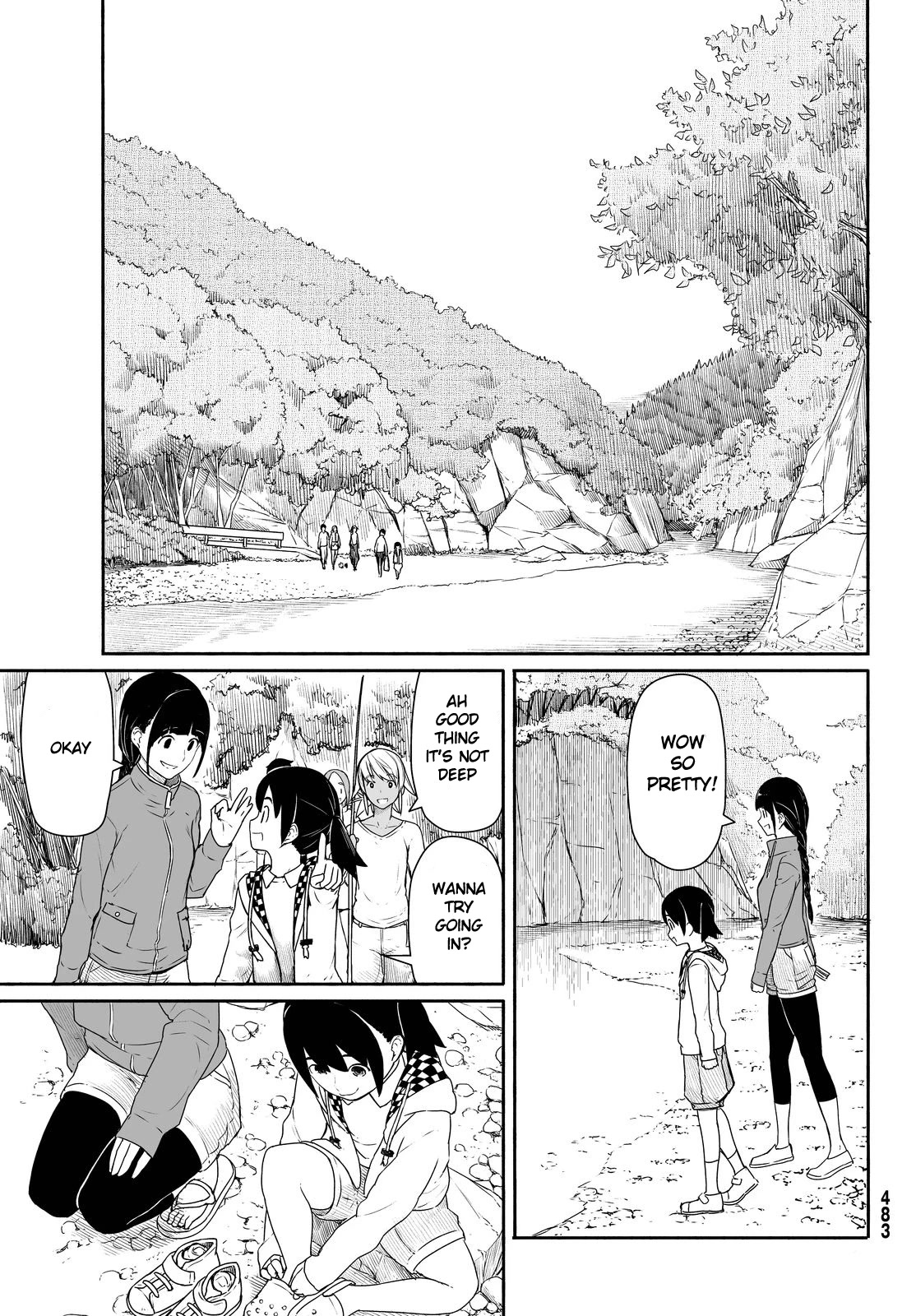 Flying Witch (ISHIZUKA Chihiro) Chapter 27 page 13 - Chapter 27: The Thai catches shrimps