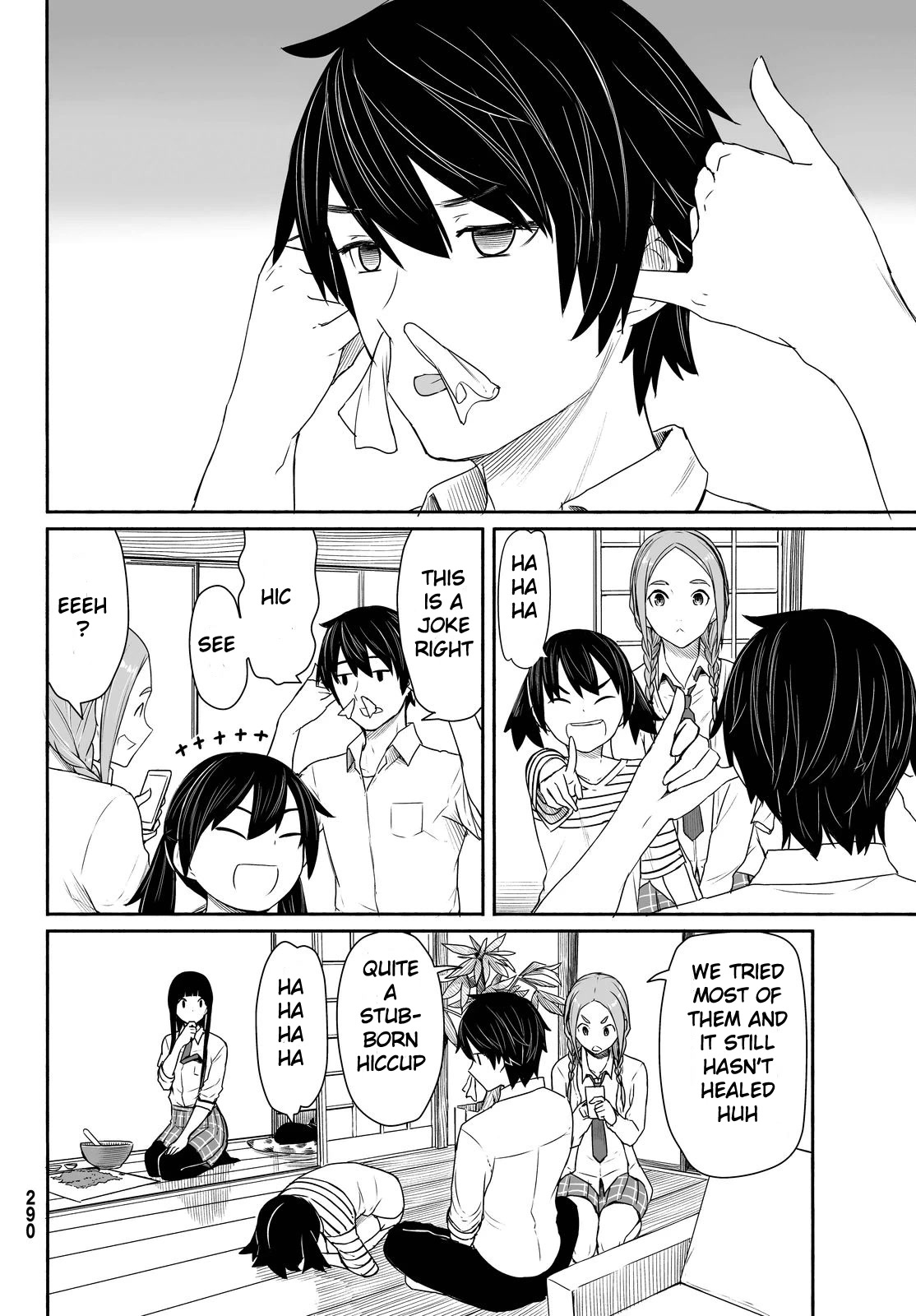 Flying Witch (ISHIZUKA Chihiro) Chapter 28 page 12 - Chapter 28: A mouthful makes the throat cry