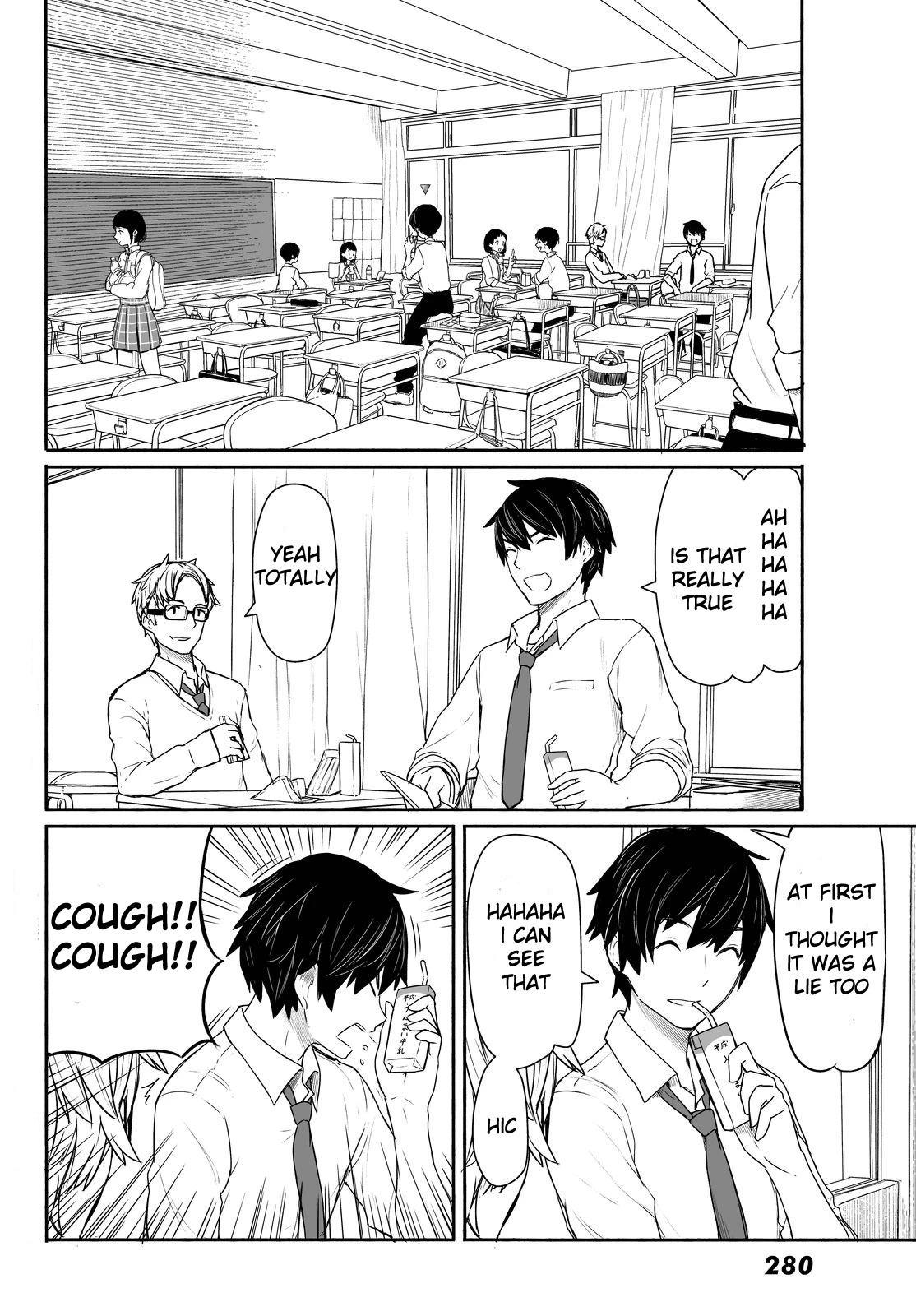 Flying Witch (ISHIZUKA Chihiro) Chapter 28 page 2 - Chapter 28: A mouthful makes the throat cry