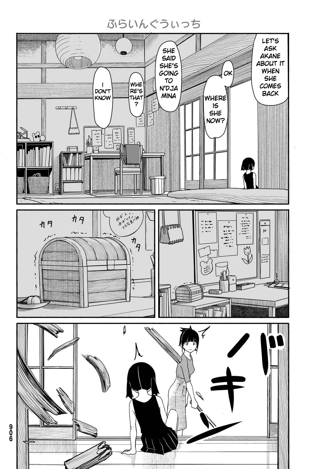 Flying Witch (ISHIZUKA Chihiro) Chapter 30 page 8 - Chapter 30: Backyard Magician