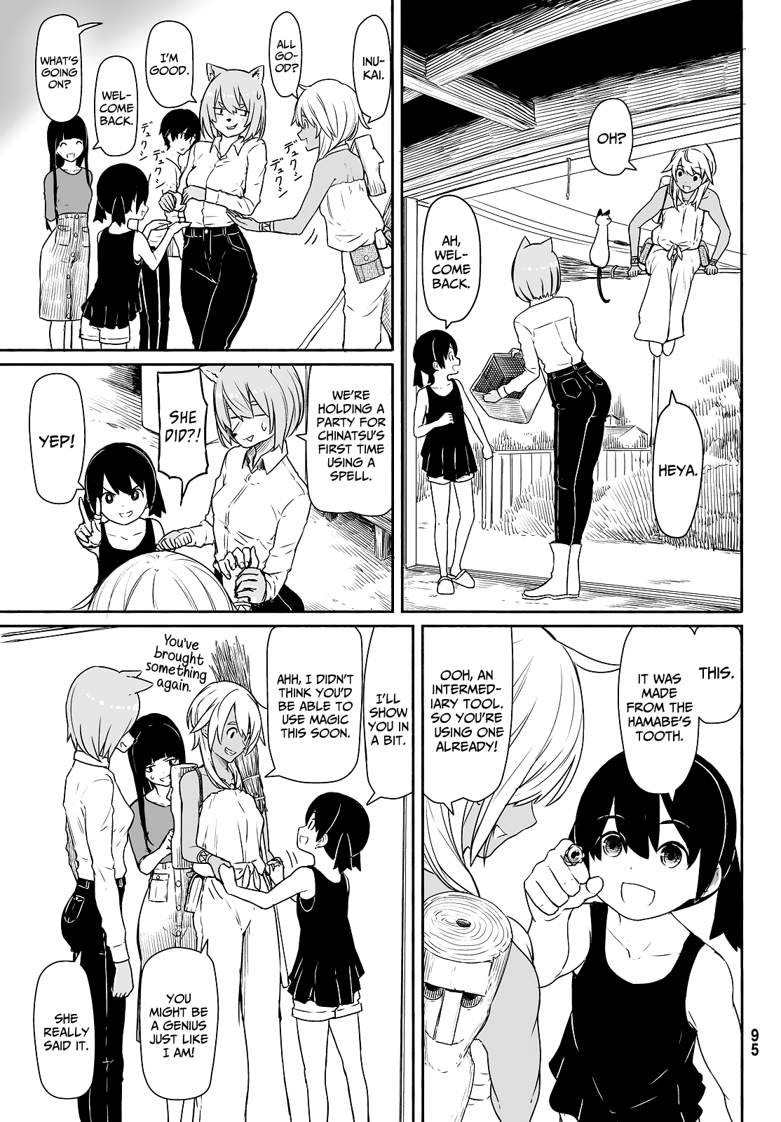 Flying Witch (ISHIZUKA Chihiro) Chapter 31 page 11 - Chapter 31: First spell celebration