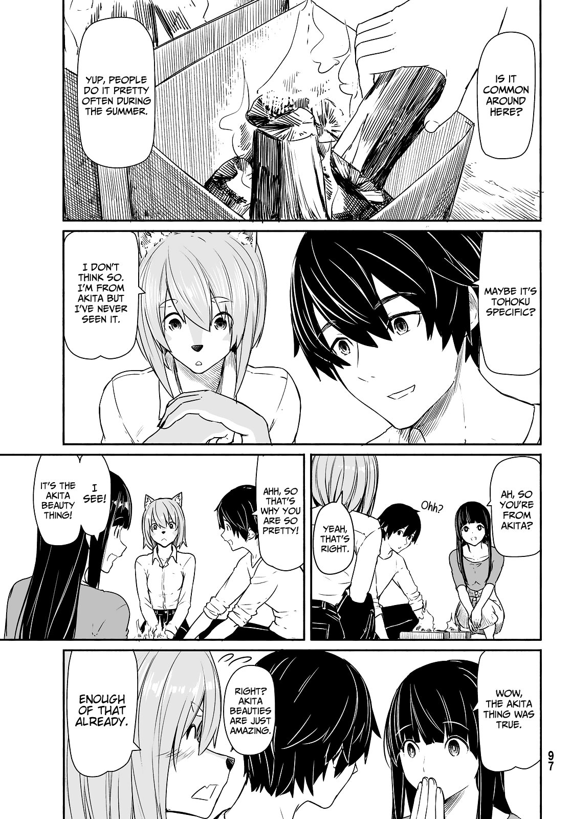Flying Witch (ISHIZUKA Chihiro) Chapter 31 page 13 - Chapter 31: First spell celebration