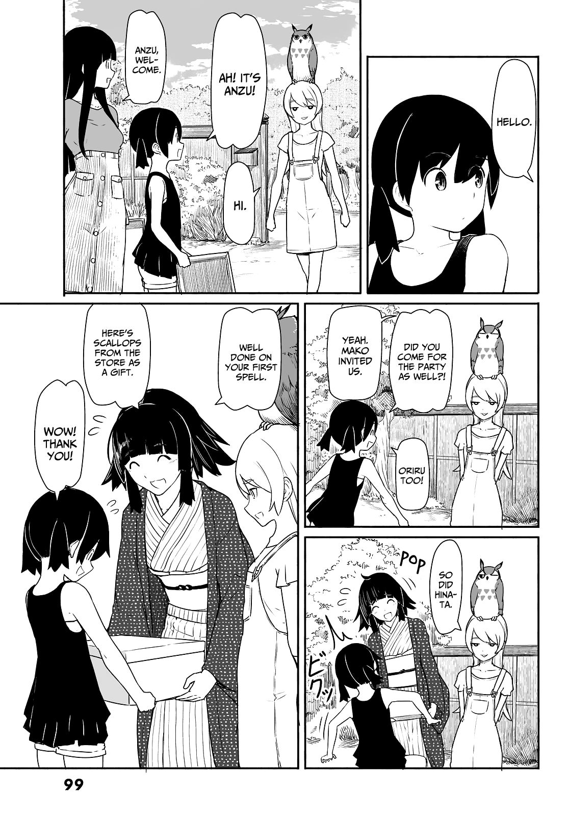 Flying Witch (ISHIZUKA Chihiro) Chapter 31 page 15 - Chapter 31: First spell celebration