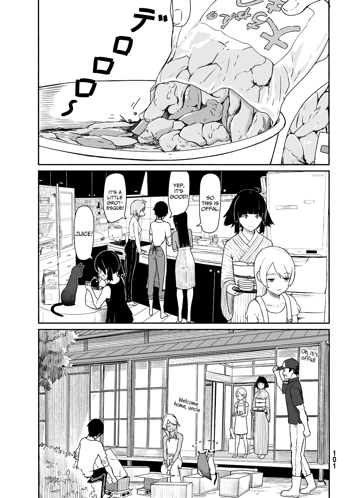 Flying Witch (ISHIZUKA Chihiro) Chapter 31 page 17 - Chapter 31: First spell celebration