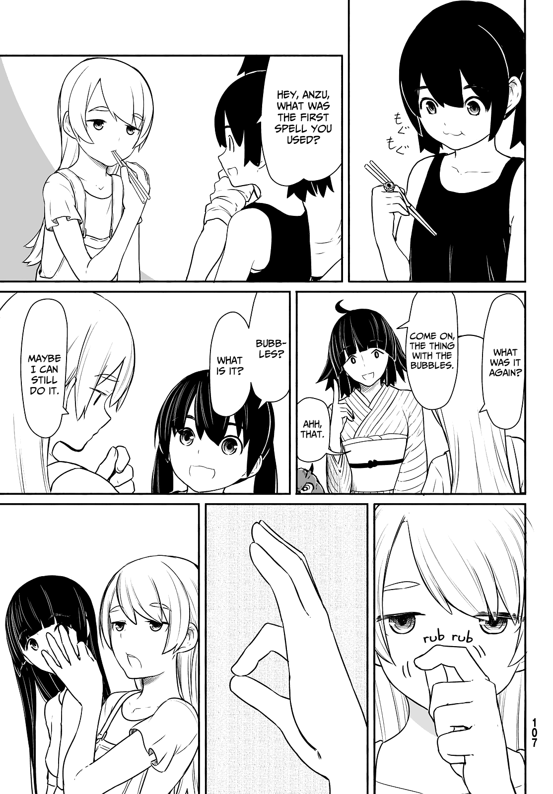 Flying Witch (ISHIZUKA Chihiro) Chapter 31 page 23 - Chapter 31: First spell celebration