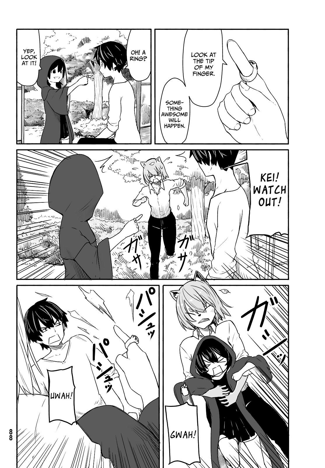 Flying Witch (ISHIZUKA Chihiro) Chapter 31 page 4 - Chapter 31: First spell celebration