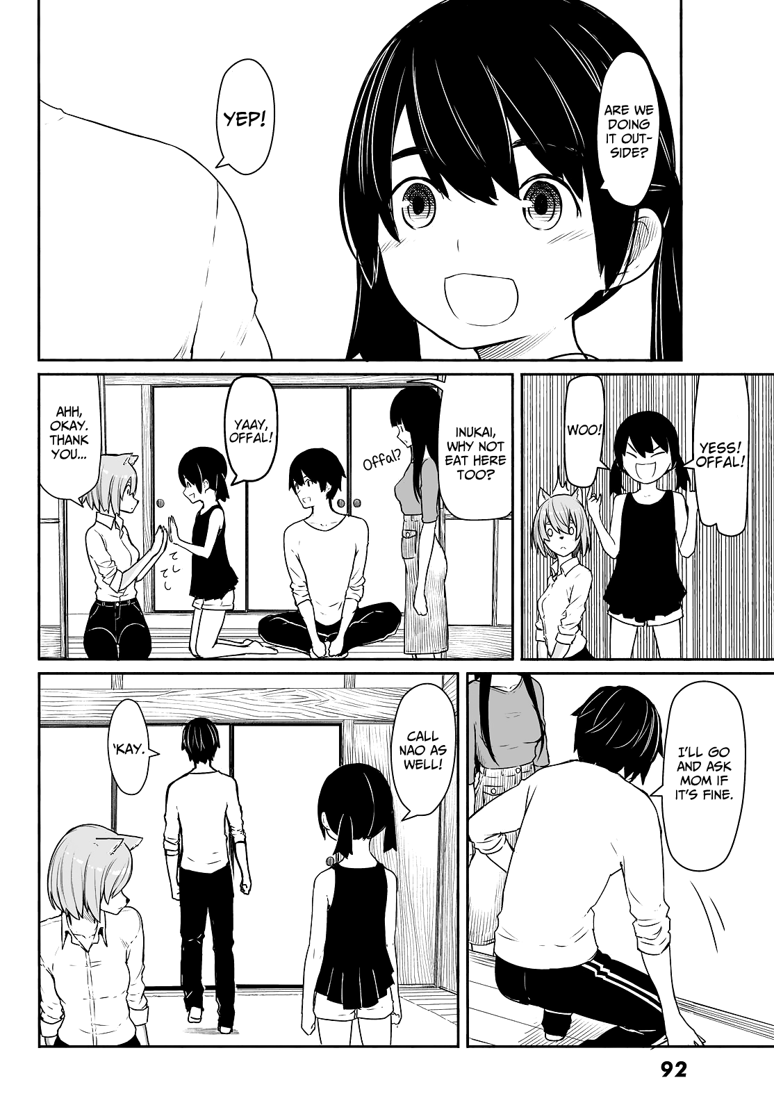 Flying Witch (ISHIZUKA Chihiro) Chapter 31 page 8 - Chapter 31: First spell celebration