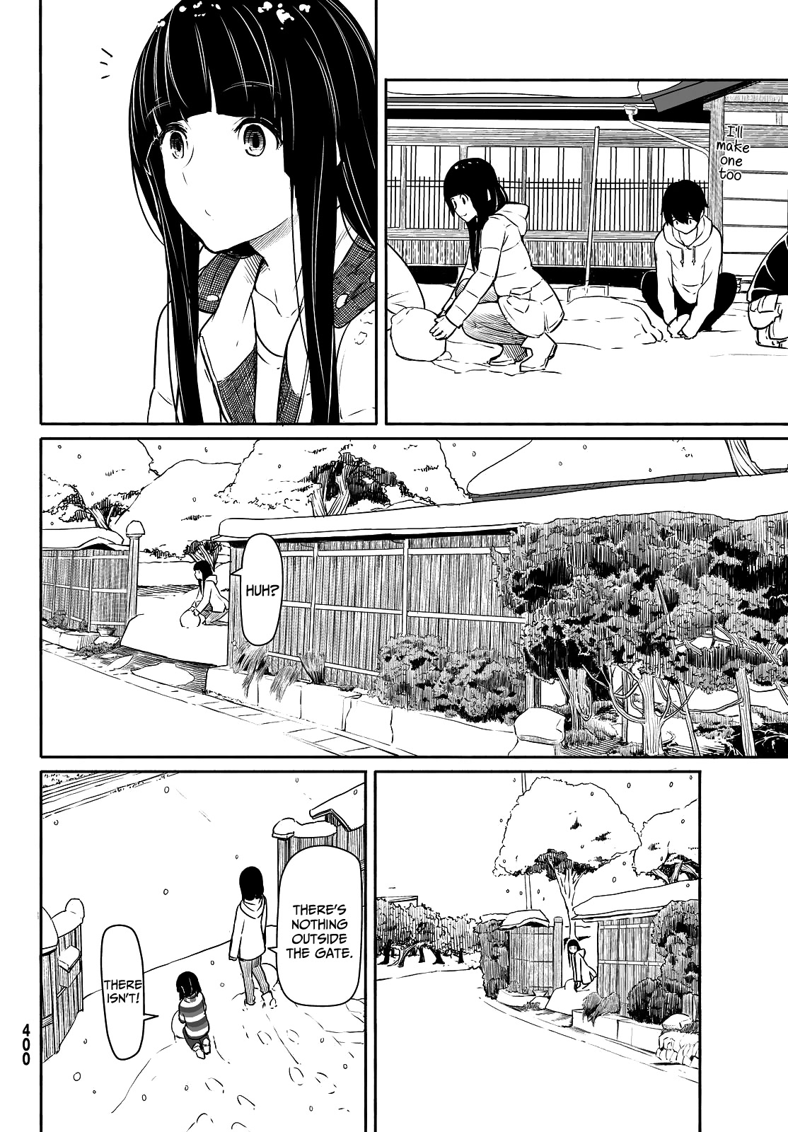 Flying Witch (ISHIZUKA Chihiro) Chapter 32 page 10 - Chapter 32: Heaven and Earth, winter and summer, snow and ink