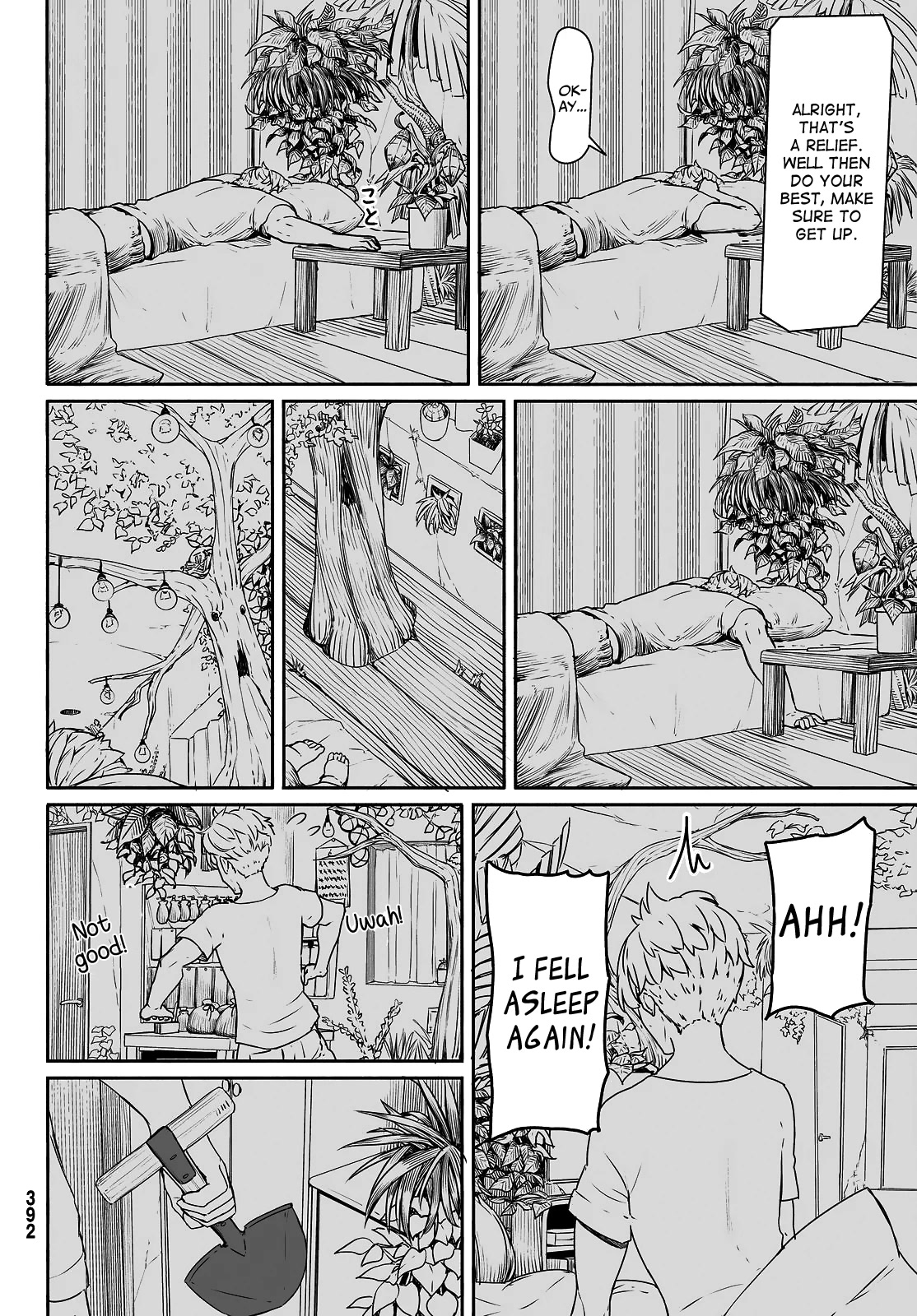 Flying Witch (ISHIZUKA Chihiro) Chapter 32 page 2 - Chapter 32: Heaven and Earth, winter and summer, snow and ink