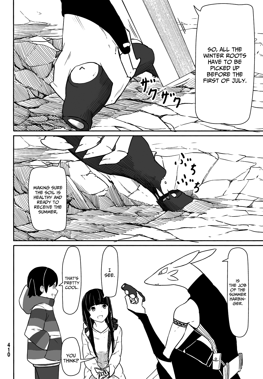Flying Witch (ISHIZUKA Chihiro) Chapter 32 page 20 - Chapter 32: Heaven and Earth, winter and summer, snow and ink