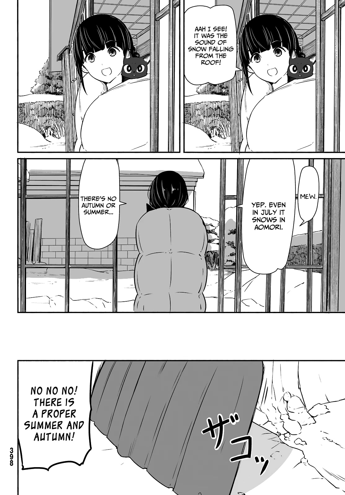 Flying Witch (ISHIZUKA Chihiro) Chapter 32 page 8 - Chapter 32: Heaven and Earth, winter and summer, snow and ink