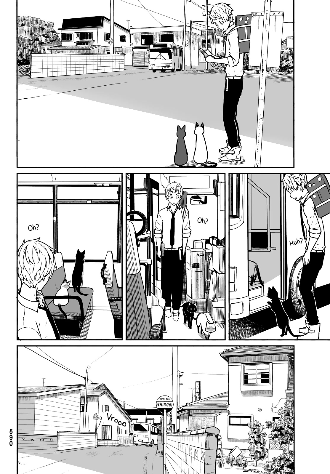 Flying Witch (ISHIZUKA Chihiro) Chapter 33 page 10 - Chapter 33: Continue to nap, even if cats appear
