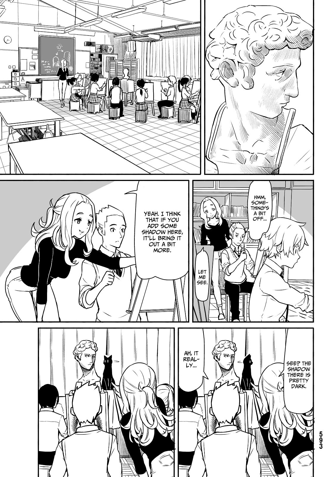 Flying Witch (ISHIZUKA Chihiro) Chapter 33 page 13 - Chapter 33: Continue to nap, even if cats appear