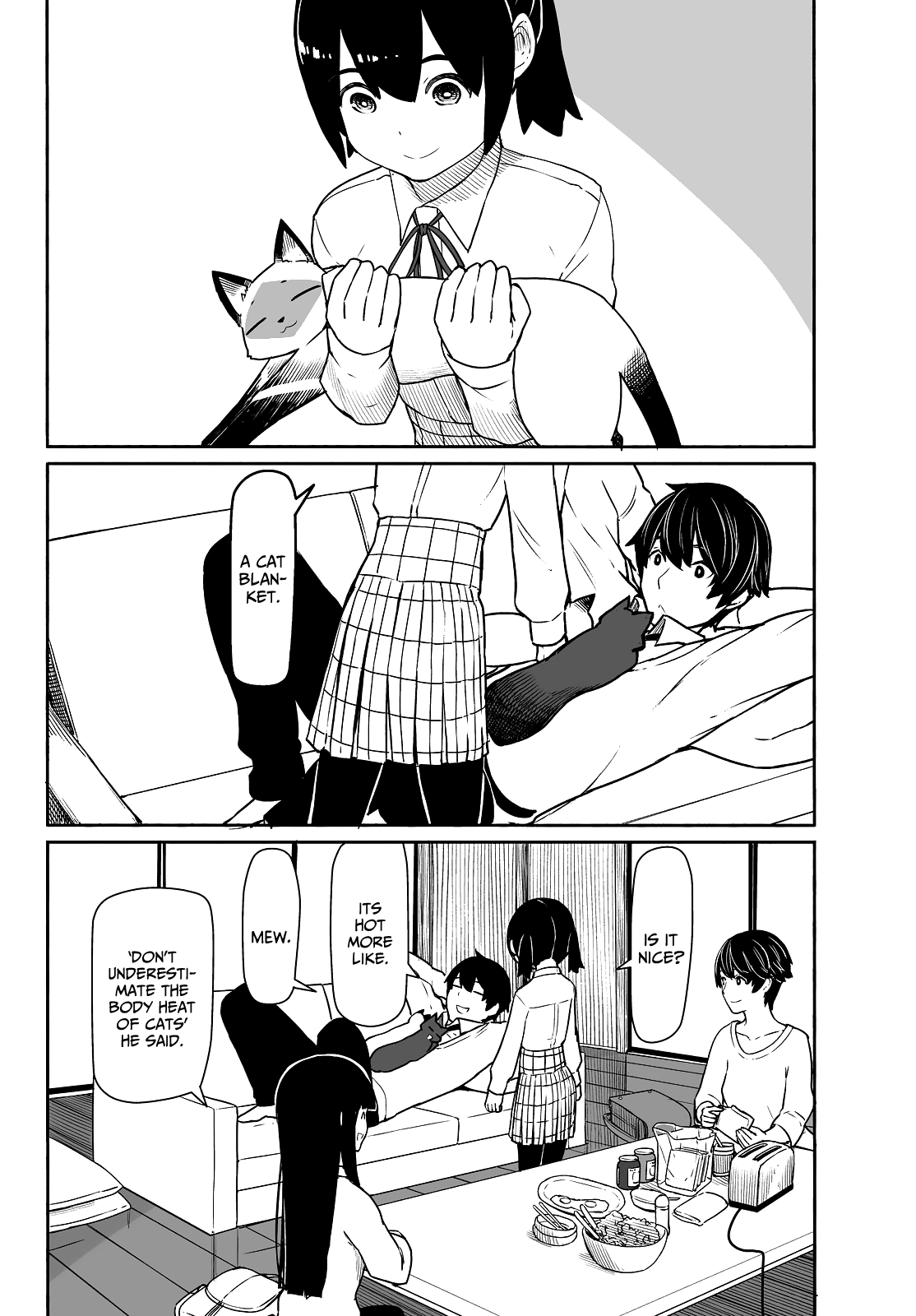 Flying Witch (ISHIZUKA Chihiro) Chapter 33 page 2 - Chapter 33: Continue to nap, even if cats appear