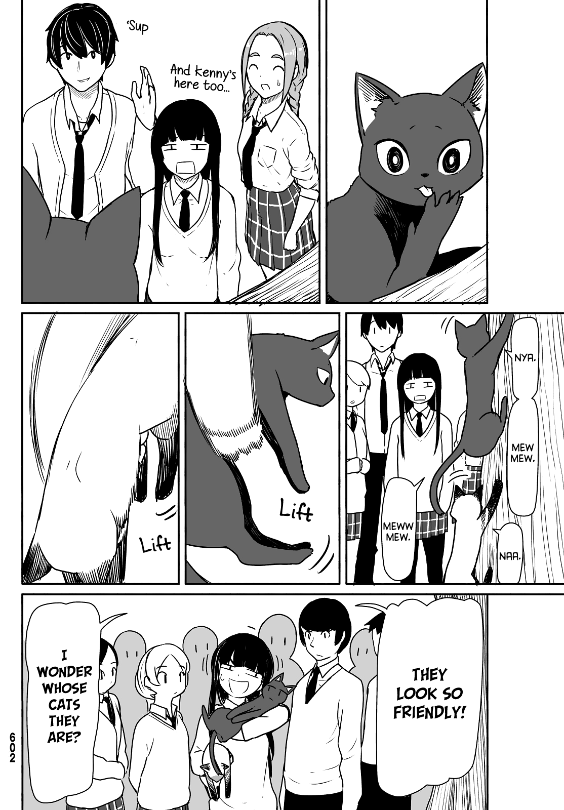 Flying Witch (ISHIZUKA Chihiro) Chapter 33 page 22 - Chapter 33: Continue to nap, even if cats appear
