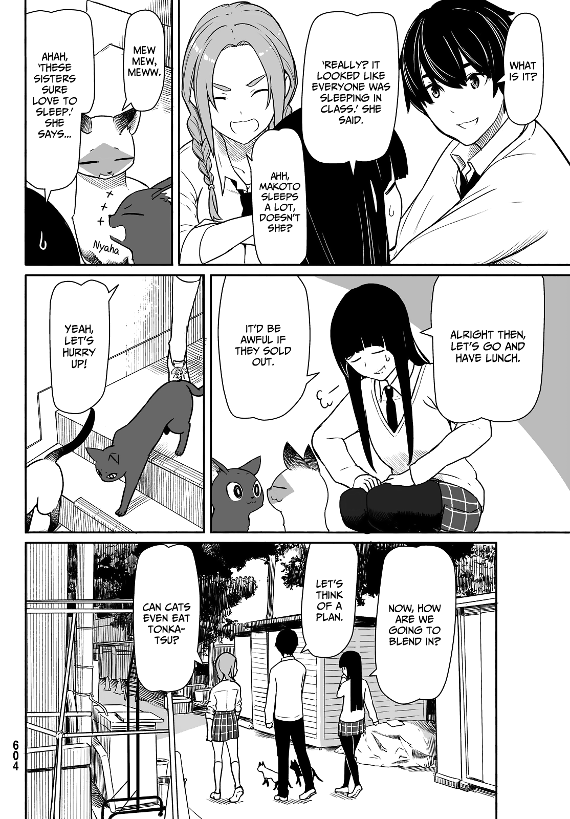 Flying Witch (ISHIZUKA Chihiro) Chapter 33 page 24 - Chapter 33: Continue to nap, even if cats appear