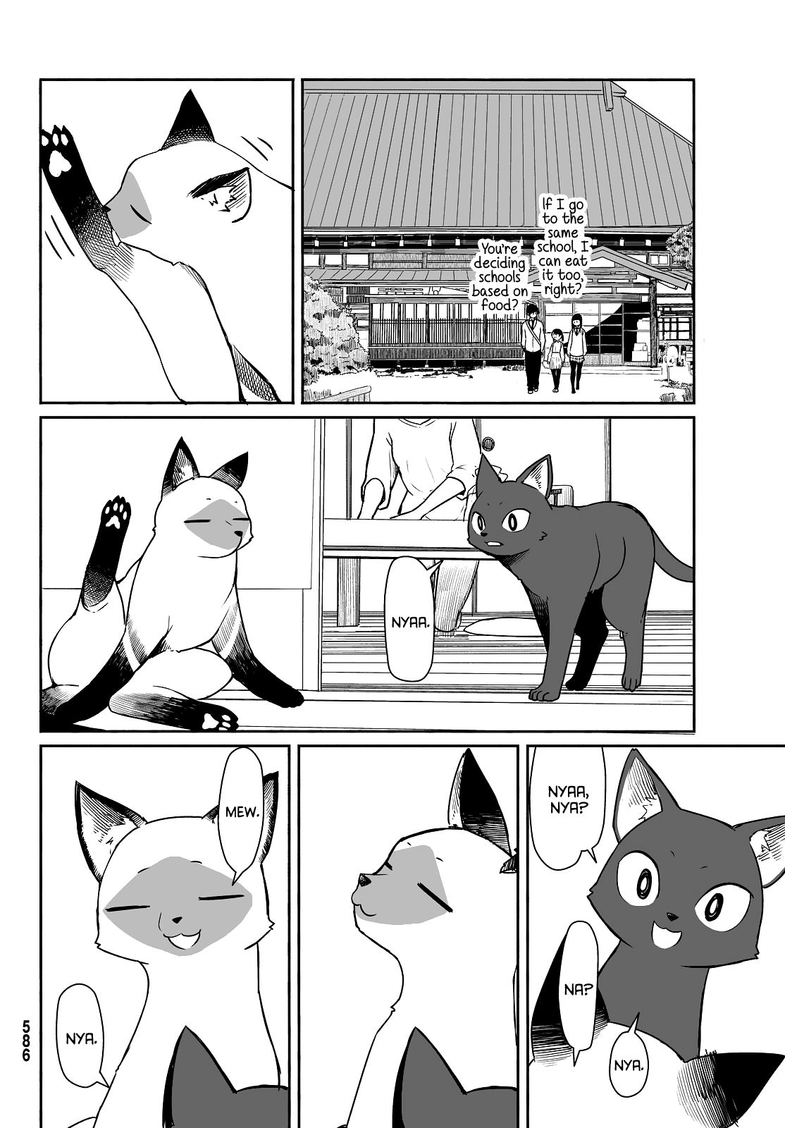 Flying Witch (ISHIZUKA Chihiro) Chapter 33 page 6 - Chapter 33: Continue to nap, even if cats appear
