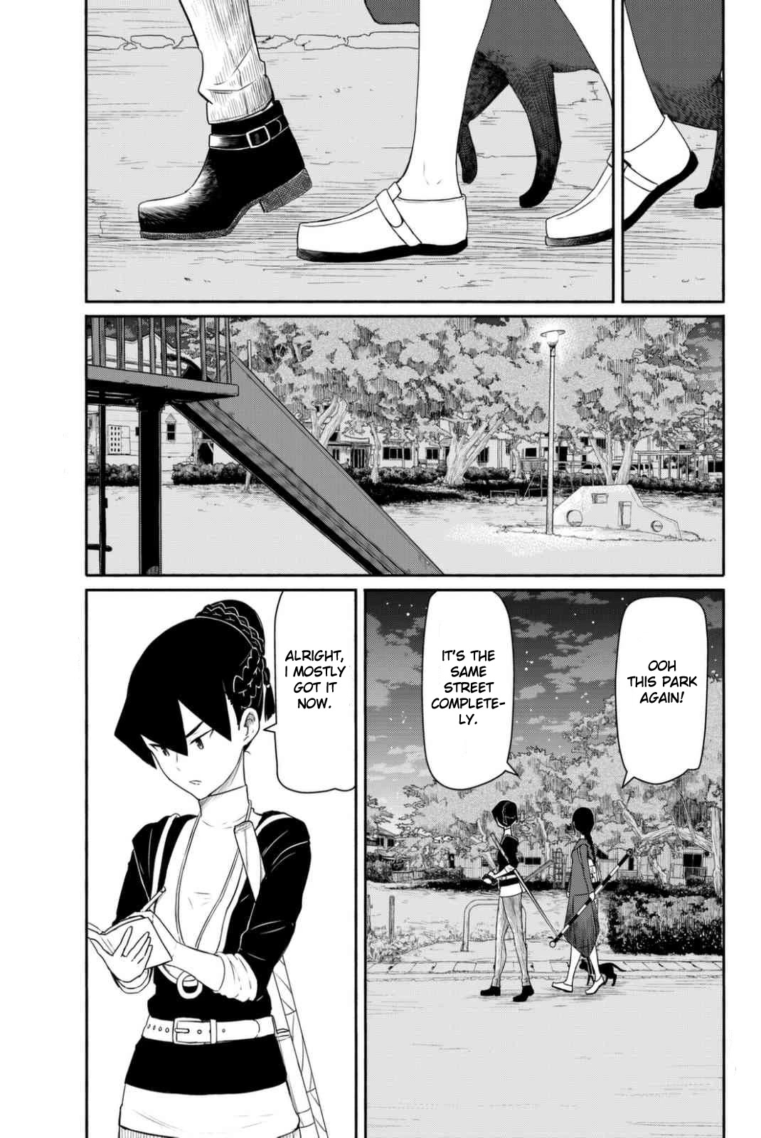 Flying Witch (ISHIZUKA Chihiro) Chapter 36 page 7 - Chapter 36: The narunaru's precious feeding grounds and catching method