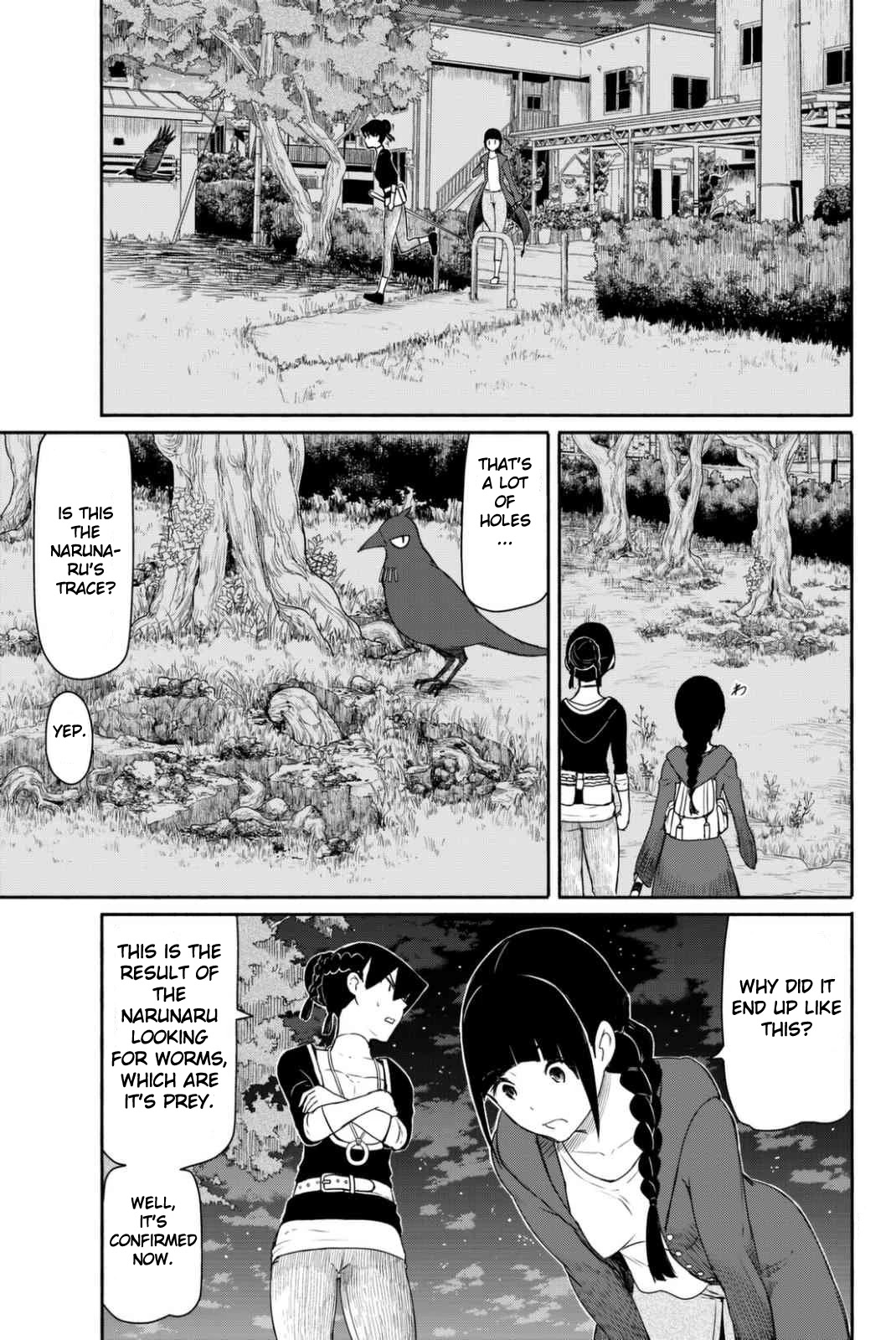 Flying Witch (ISHIZUKA Chihiro) Chapter 36 page 9 - Chapter 36: The narunaru's precious feeding grounds and catching method