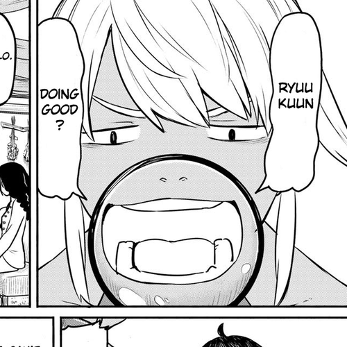 Flying Witch (ISHIZUKA Chihiro) Chapter 39: The dog cuts the nephew's grass cover