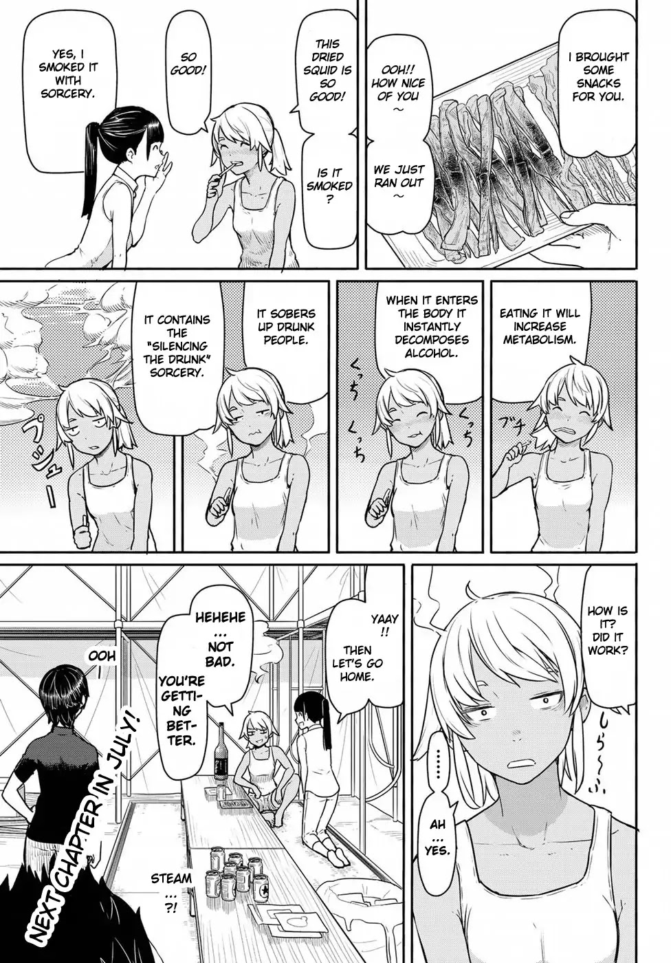 Flying Witch (ISHIZUKA Chihiro) Chapter 41 page 23 - Chapter 41: Alcohol Fishes The Witch Up