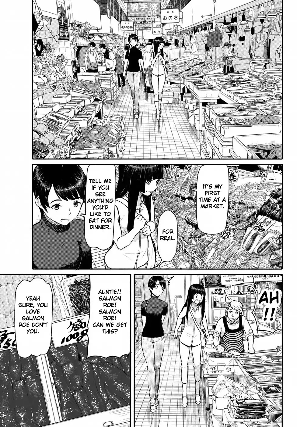Flying Witch (ISHIZUKA Chihiro) Chapter 41 page 3 - Chapter 41: Alcohol Fishes The Witch Up