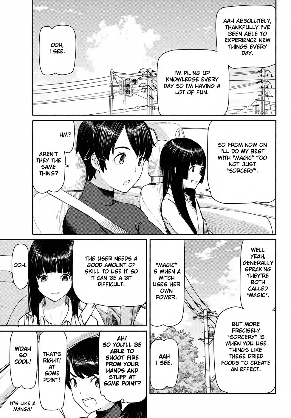 Flying Witch (ISHIZUKA Chihiro) Chapter 41 page 9 - Chapter 41: Alcohol Fishes The Witch Up