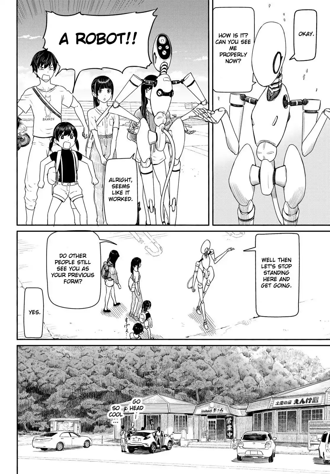 Flying Witch (ISHIZUKA Chihiro) Chapter 43 page 14 - Chapter 43: The Mechanical Familiar