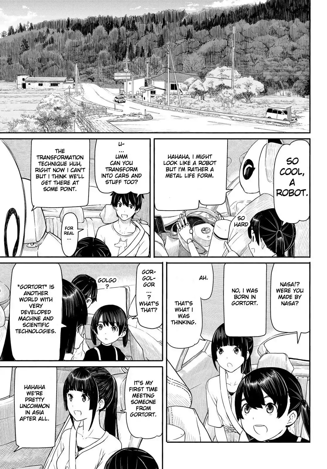 Flying Witch (ISHIZUKA Chihiro) Chapter 43 page 15 - Chapter 43: The Mechanical Familiar