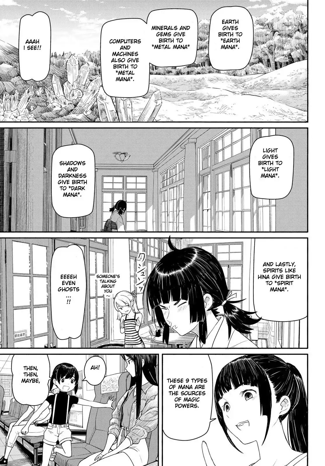 Flying Witch (ISHIZUKA Chihiro) Chapter 43 page 7 - Chapter 43: The Mechanical Familiar
